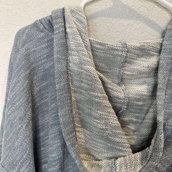 Koolaburra by Ugg Blue Grey Terry Cloth Full Zip Lightweight Jacket - Size 1X - Picture 6 of 6